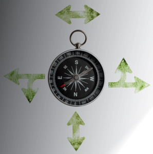 Compass and arrows